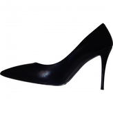 Thumbnail for your product : Giuseppe Zanotti Black Leather Heels