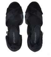 Thumbnail for your product : Jeffrey Campbell Stefanya Decolletè In Black Chenille