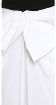 Thumbnail for your product : MSGM Bow Front Skirt