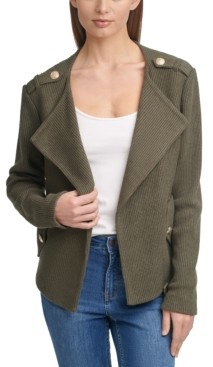 calvin klein knit jacket