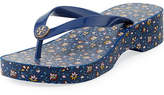 Thumbnail for your product : Tory Burch Cutout Wedge Flip Flop