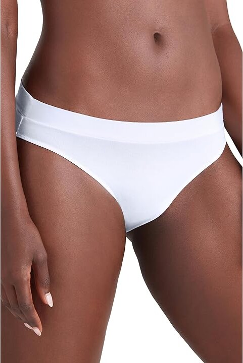 MeUndies Feel Free Bikini Women's Lingerie White : XS, Elastane/Modal