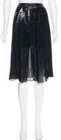 Thumbnail for your product : Ohne Titel Coated Pleated Skirt