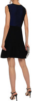 Thumbnail for your product : Diane von Furstenberg Adi Flared Ribbed-knit Mini Dress