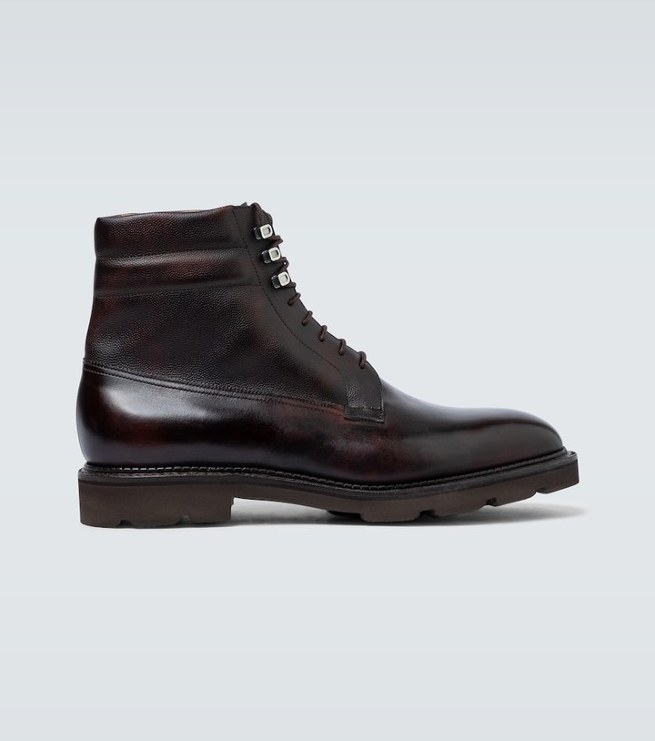 Mens Rubber Sole Lace Up Boots | Shop the world's largest collection of  fashion | ShopStyle