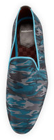 Thumbnail for your product : Magnanni Camo-Print Slip-On Loafer, Teal