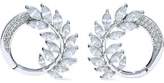 Thumbnail for your product : Kenneth Jay Lane Cz By Silver-tone Crystal Earrings