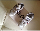 Thumbnail for your product : D&G 1024 D&G White Leather Trainers