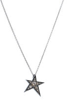 Thumbnail for your product : Luis Miguel Howard White Diamond Rock Star Pendant