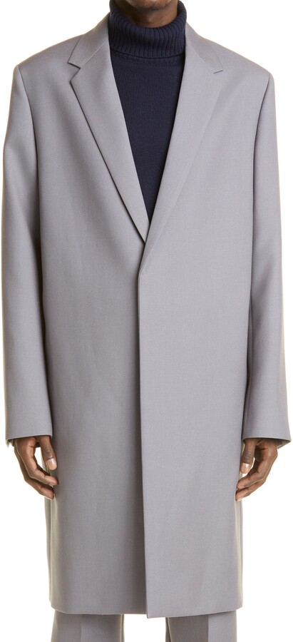 Jil Sander Wool Serge Tailored Coat - ShopStyle