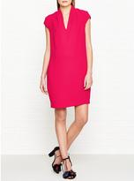 Thumbnail for your product : Whistles Polly V Neck Dress -Pink
