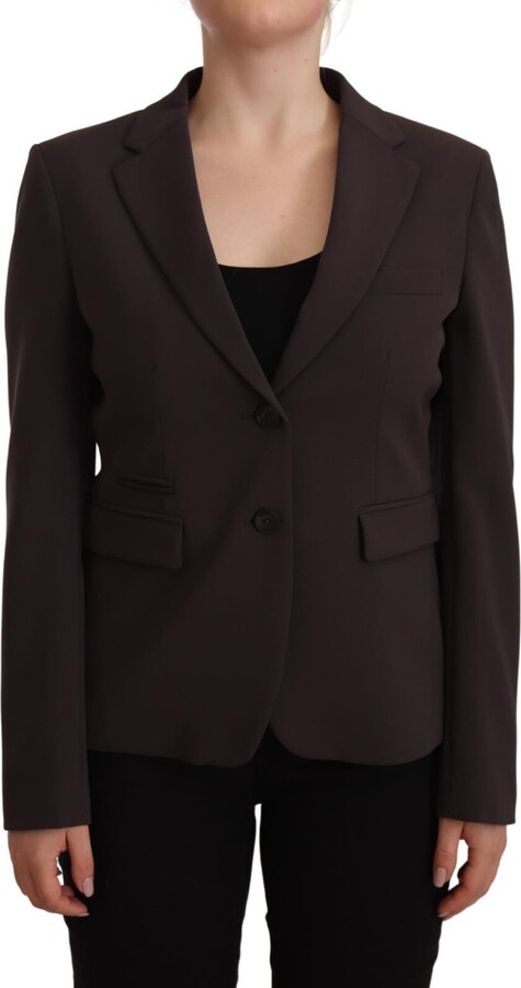 F.IT F. IT Long Sleeve Single Breasted Women Jacket Women's Blazer