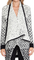 Thumbnail for your product : Alice + Olivia Ombre Novelty Cascade Cardigan