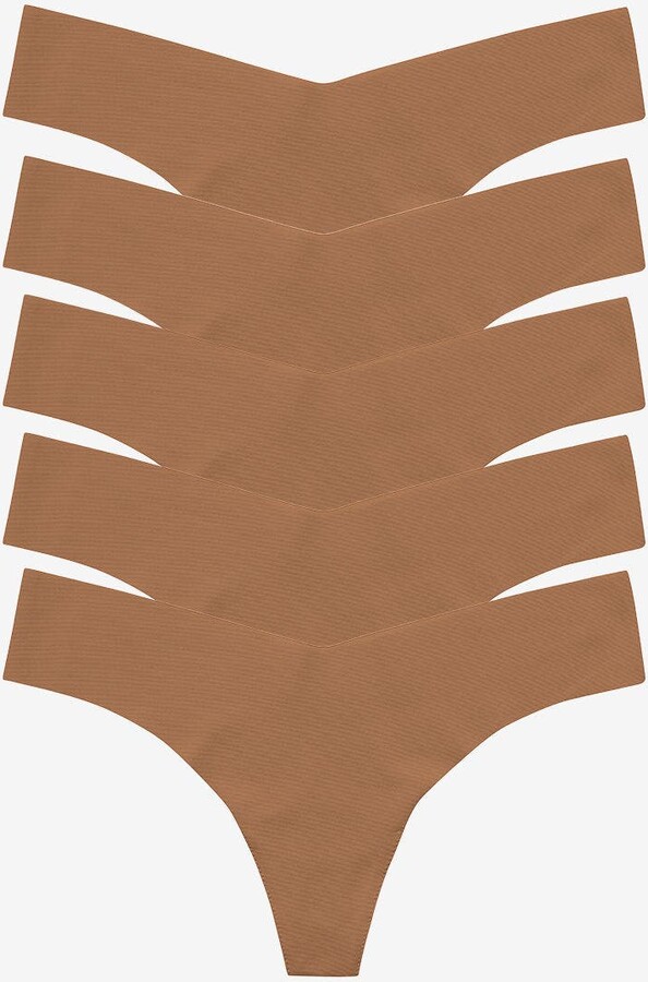 Commando Classic Solid Thong 5-Pack