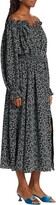 Thumbnail for your product : Elie Tahari Night Floral Silk Off-The-Shoulder Maxi Dress
