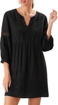 Thumbnail for your product : Tommy Bahama St. Lucia Split Neck Linen Blend Cover-Up Dress