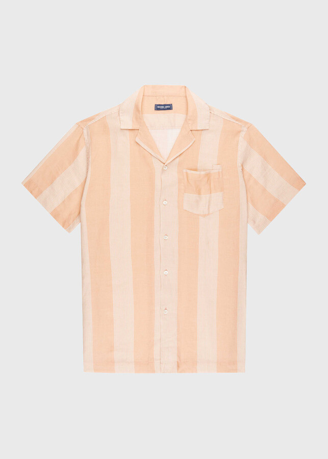Stripe Camp Shirt | Shop the world's largest collection of fashion 