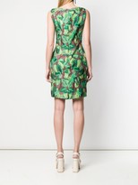 Thumbnail for your product : Dolce & Gabbana Pre Owned 2000's Leaf Print Short Dress