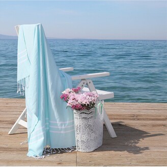 Linum Home Textiles Set Of 2 Alara Turkish Cotton Pestemal Beach Towels -  ShopStyle