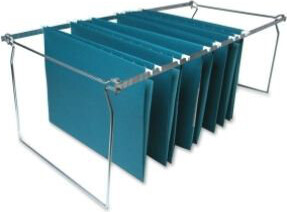 Sparco Products Hanging File Folder Frames, Letter, Stainless Steel