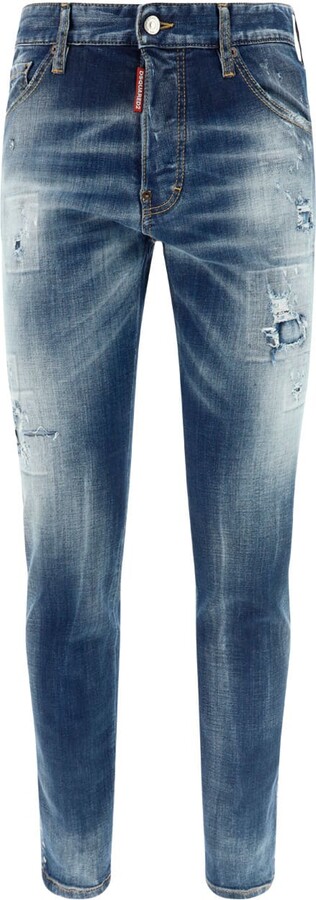 DSQUARED2 Men's Straight-Leg Jeans | ShopStyle