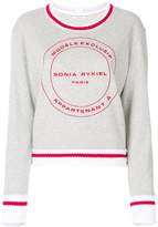 Sonia Rykiel logo print sweatshirt 