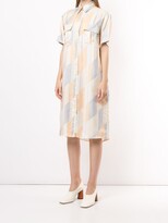 Thumbnail for your product : Jil Sander Geometric Print Shirt Dress