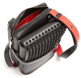 Thumbnail for your product : Christian Louboutin Benech Small Spike Embellished Cross Body Bag - Mens - Black