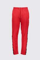 Thumbnail for your product : boohoo Big & Tall Tricot Joggers With MAN Tape