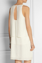 Thumbnail for your product : Tibi Tiered crepe dress