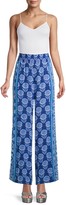 Thumbnail for your product : Johnny Was Yao Printed Wide-Leg Pants