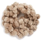 Thumbnail for your product : Leith Faux Fur Pom Infinity Scarf
