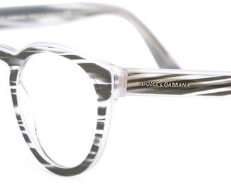 Dolce & Gabbana Eyewear gradient frame glasses