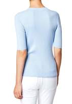 Thumbnail for your product : Hallhuber Lurex Jumper With Midi Sleeves