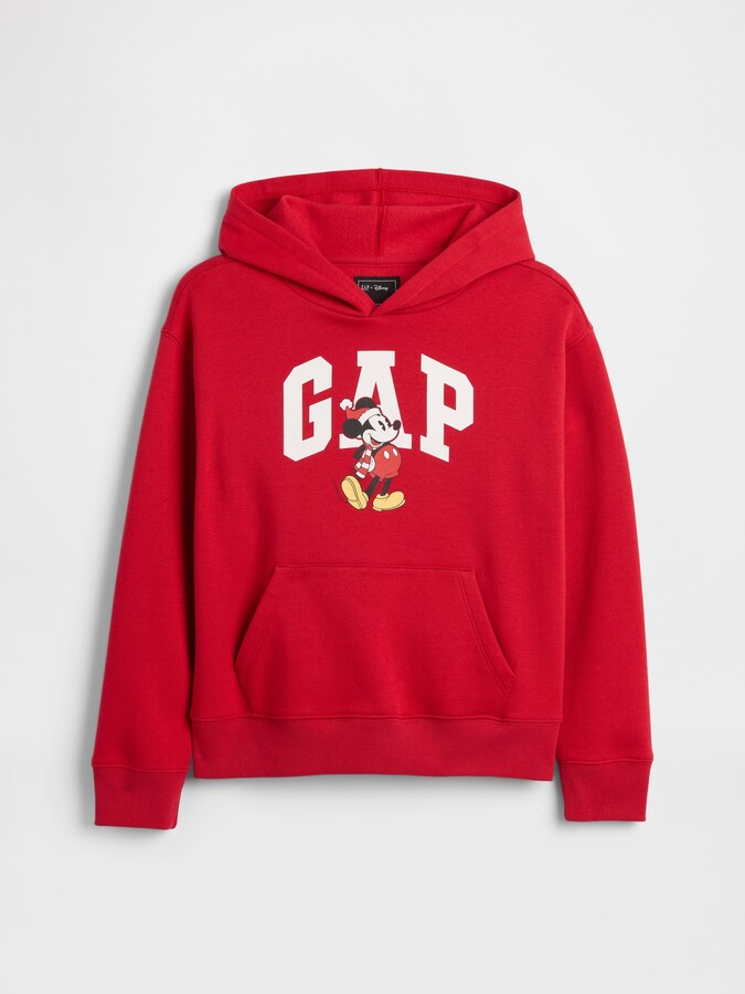 GapKids &#215 Disney Mickey Mouse Relaxed Logo Hoodie