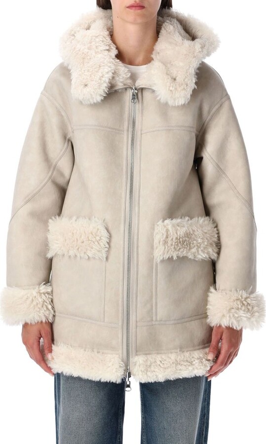 Urban Code Urbancode Reversible Faux Fur Hooded Coat