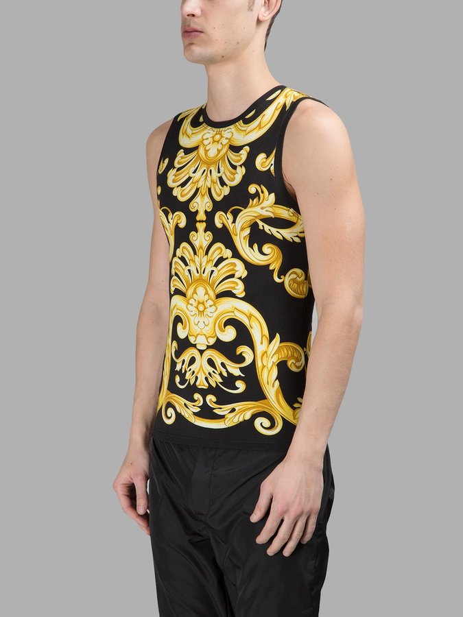 versace mens tank