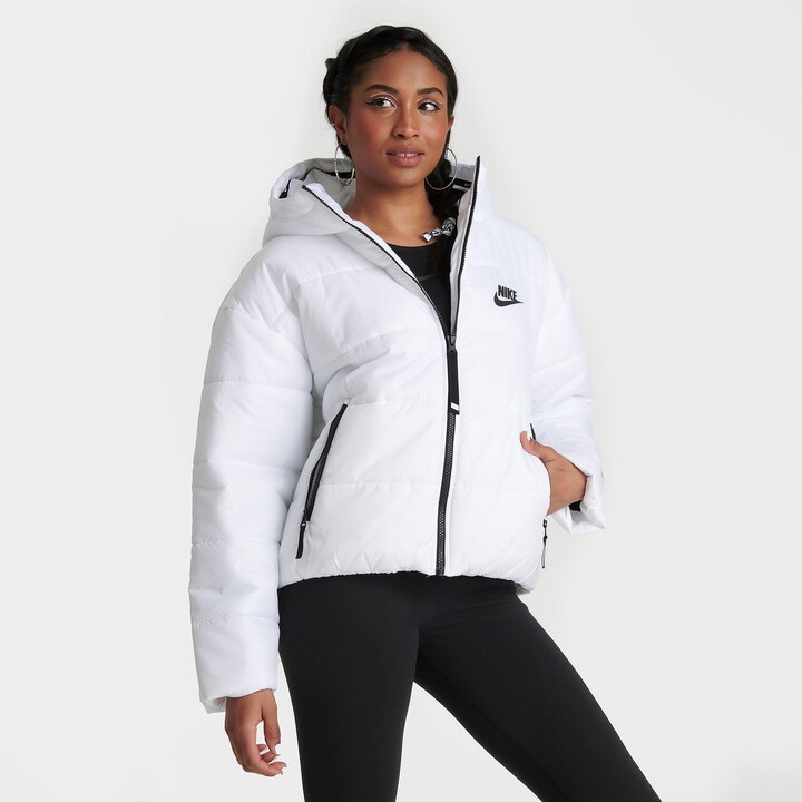 Nike Women's Sportswear Therma-FIT Repel Hooded Classic Puffer Jacket -  ShopStyle