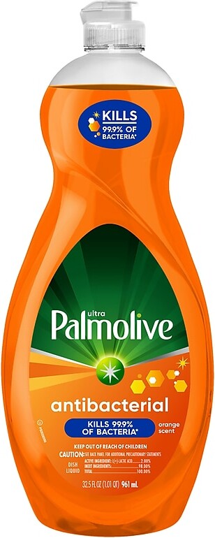 Palmolive Ultra Antibacterial Liquid Dish Soap, Orange, 32.5 oz. (US04274A)