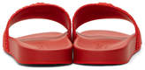 Thumbnail for your product : Versace Red Medusa Pool Slides