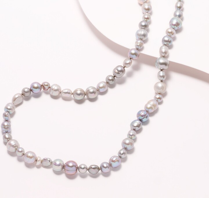 Honora As Is 60" Cultured Pearl Strand Necklace