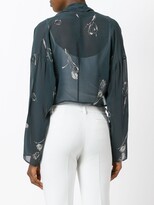 Thumbnail for your product : Dolce & Gabbana Pre-Owned Floral Print Cropped Jacket