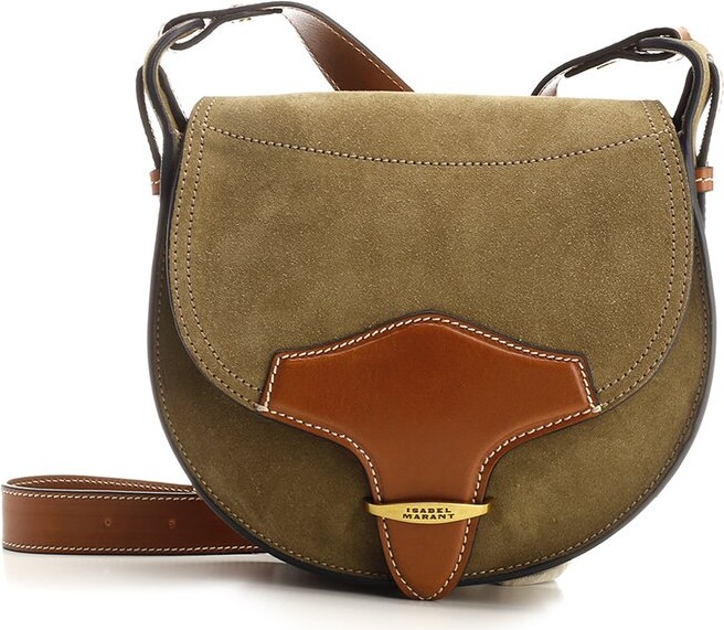 Isabel Marant Saddle FoldoverTop Crossbody Bag ShopStyle