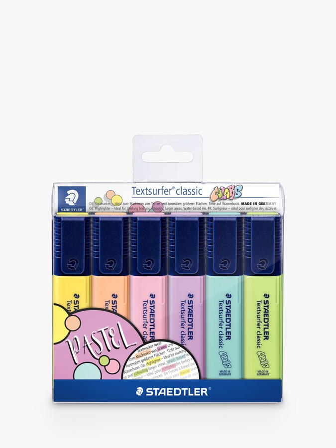 STAEDTLER Textsurfer Classic Pastel Highlighters ShopStyle Home
