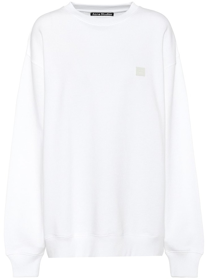 acne studios white sweatshirt