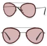 Thumbnail for your product : Valentino 58MM Studded Aviator Sunglasses