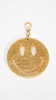Thumbnail for your product : Edie Parker Happy Face Keychain