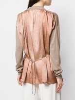 Thumbnail for your product : UMA WANG Panelled Colour Block Jumper