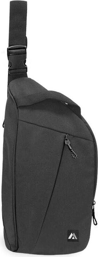 Everest 16″ Daily Sling Bag, Black All Ages, Unisex SB1000-BK, Crossbody Fanny Pack Belt Bag