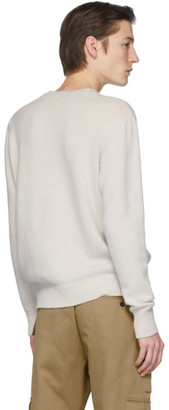 Etro Off-White Wool Crewneck Sweater